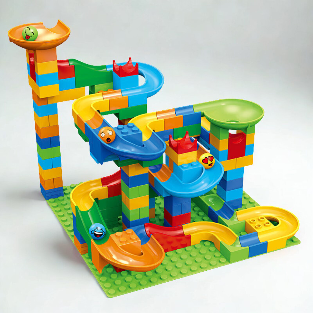 Avelena | Educational Marble Run Building Block Set