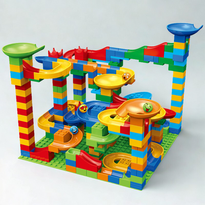 Avelena | Educational Marble Run Building Block Set