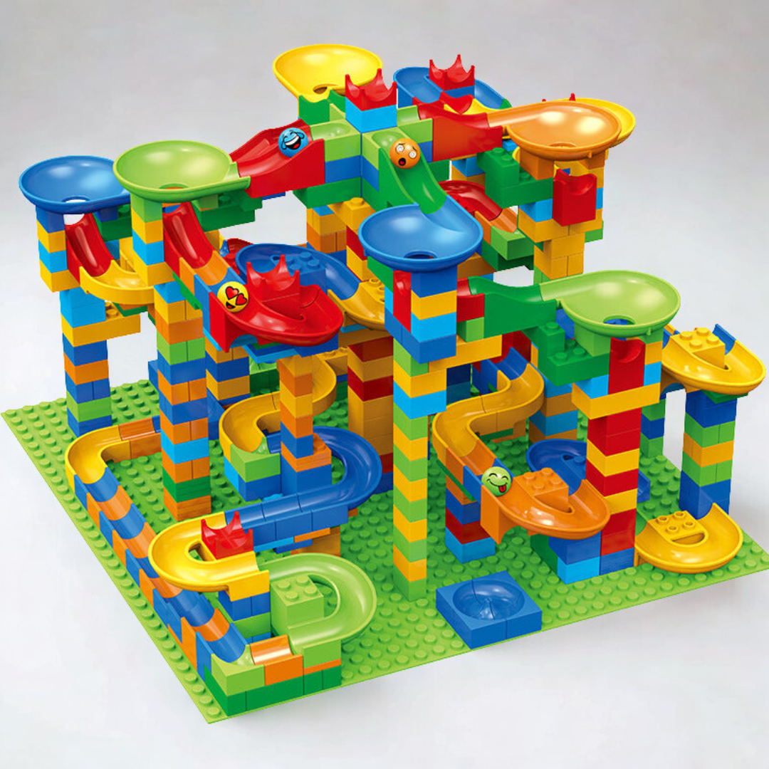 Avelena | Educational Marble Run Building Block Set
