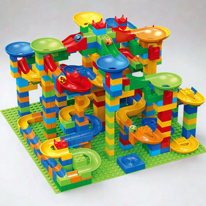 Avelena | Educational Marble Run Building Block Set