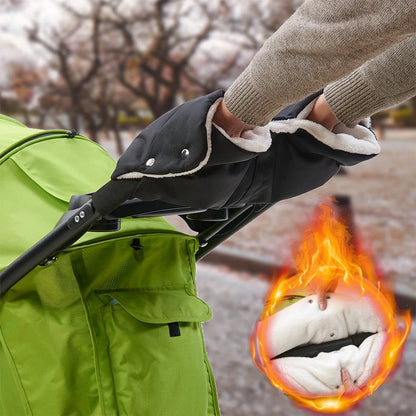 Avelena | Dick und wasserdichte Handschuhe zum Schieben von Kinderwagen