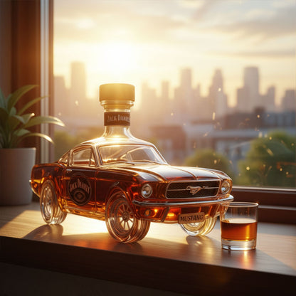 Avelena | Mustang Auto-förmiger Whiskey Dekanter für die Hausbar