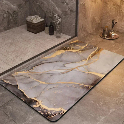 Avelena | Anti-Rutsch Schnell Trocknende Badematte – Ultra Absorbierendes Design