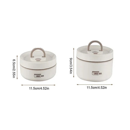 Avelena | EcoLunch – Isolierte Lunchbox für frische Mahlzeiten unterwegs | Hält Lebensmittel stundenlang heiß oder kalt