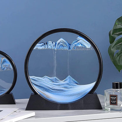 Avelena | Bewegliche Sandkunst-Skulptur mit LED