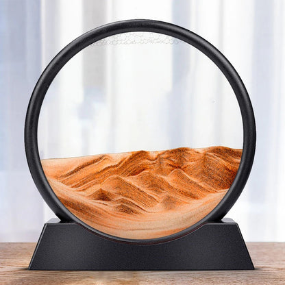 Avelena | Bewegliche Sandkunst-Skulptur mit LED