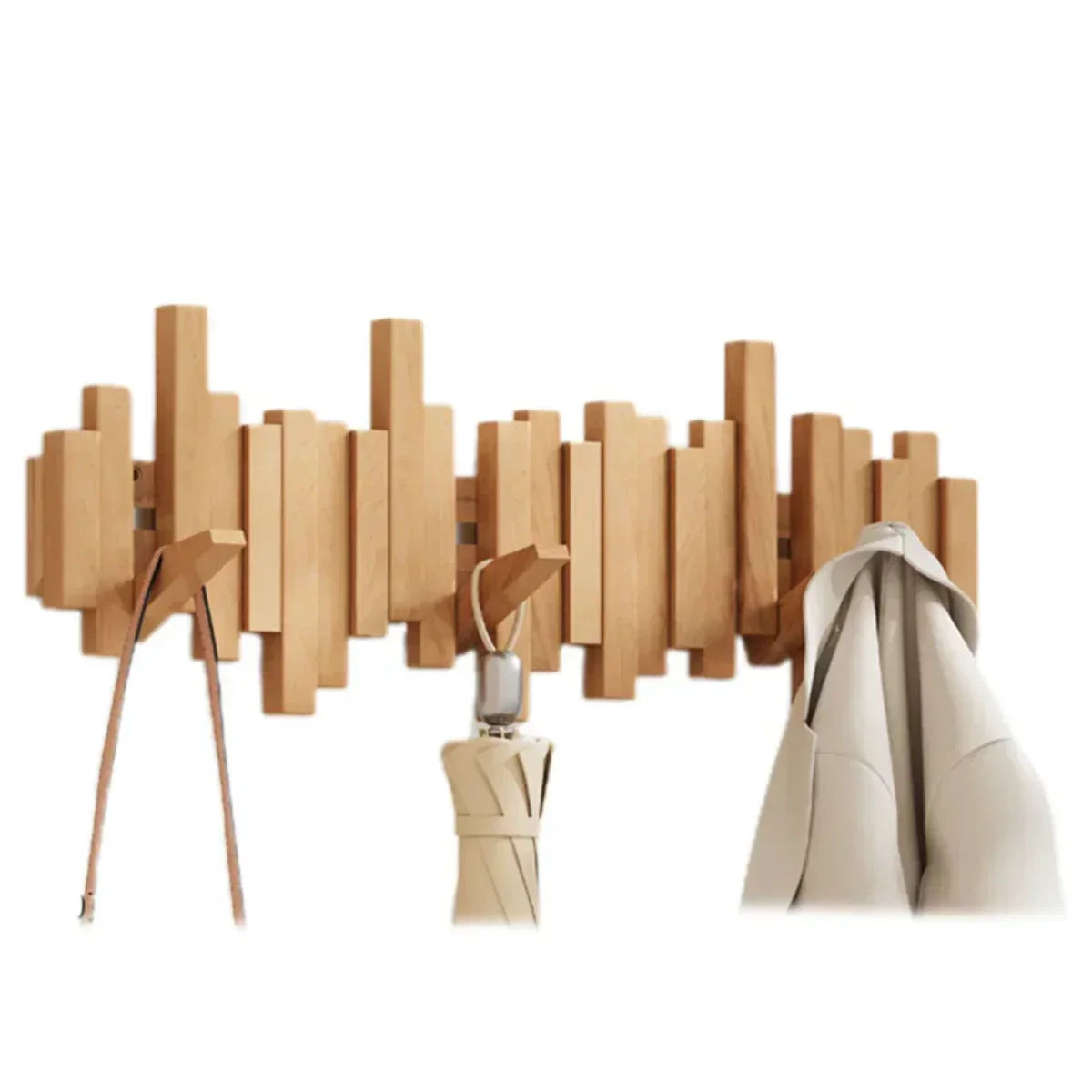Avelena | -Wandmantel aus Holz Klavier – Praktisch und Elegant zur Organisation Ihres Eingangs