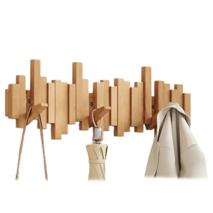 Avelena | -Wandmantel aus Holz Klavier – Praktisch und Elegant zur Organisation Ihres Eingangs