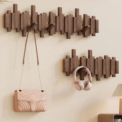 Avelena | -Wandmantel aus Holz Klavier – Praktisch und Elegant zur Organisation Ihres Eingangs