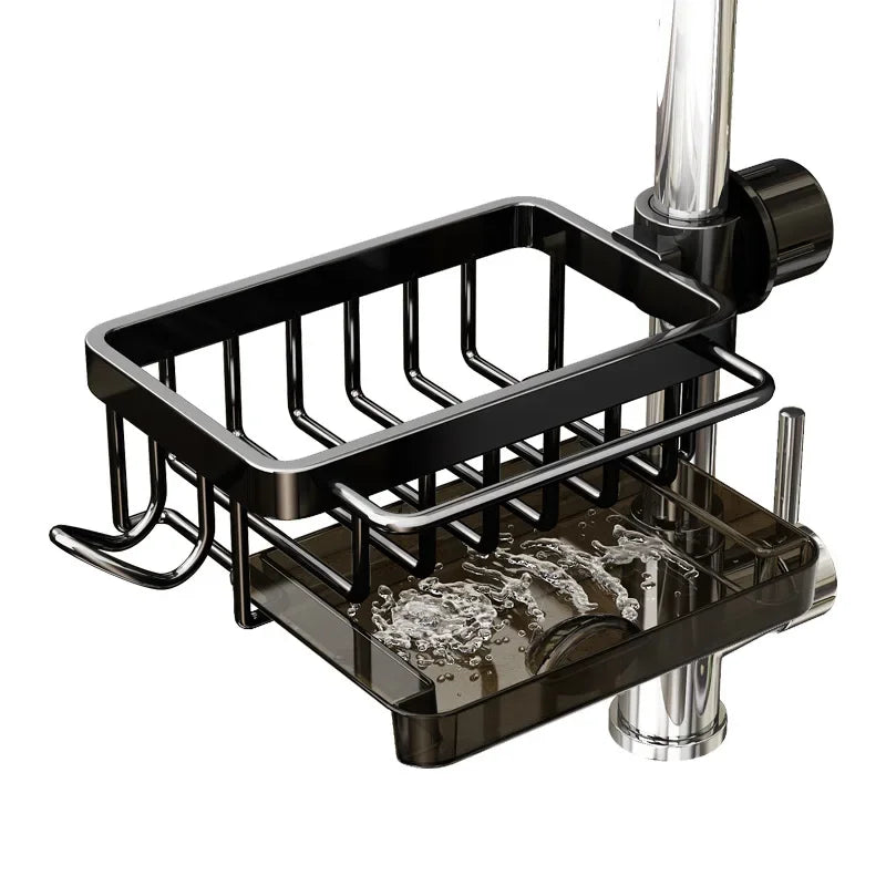 Avelena | Aluminium Spülbecken Organizer - Halten Sie Ihren Bereich sauber