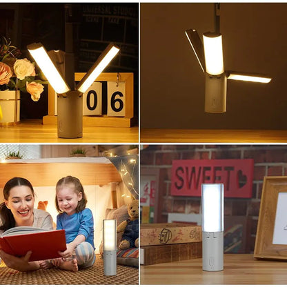 Avelena | All-in-One Campinglampe | Wiederaufladbares Outdoor-Licht mit einstellbarer Helligkeit & langer Akkulaufzeit