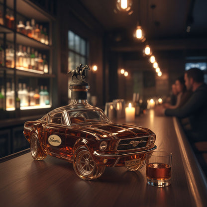 Avelena | Mustang Auto-förmiger Whiskey Dekanter für die Hausbar