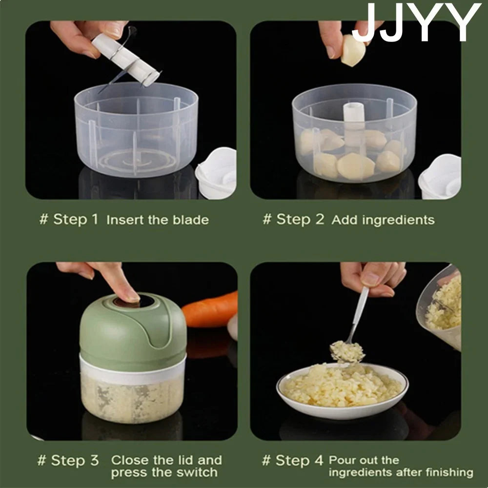 Avelena | ChopGenie: Schneller USB Fleischwolf