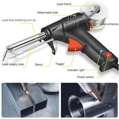 Avelena | Schweißwerkzeug | Multifunktion Metallflicken | Ergonomisches Design für Präzises & Effizientes Arbeiten