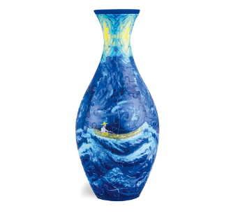 Avelena | Puzzlevase 160-Teile 3D Gebogene Vase Puzzle
