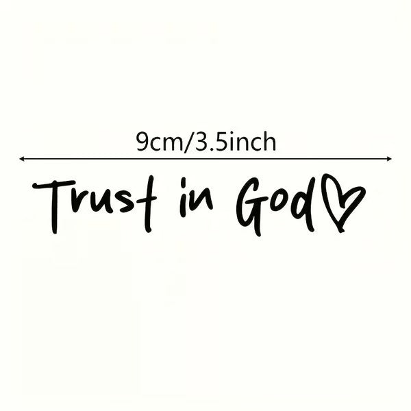 Avelena | Auto Aufkleber | Christlicher Sticker | Wetterfestes Vinyl | Glaubensbotschaft für Auto & Fenster