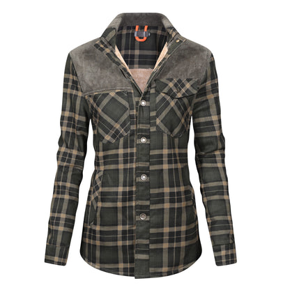 Avelena | Flanelljacke für den Winter Alida