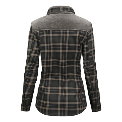 Avelena | Flanelljacke für den Winter Alida