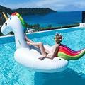 Avelena | Aufblasbarer Einhorn-Schwimmreifen