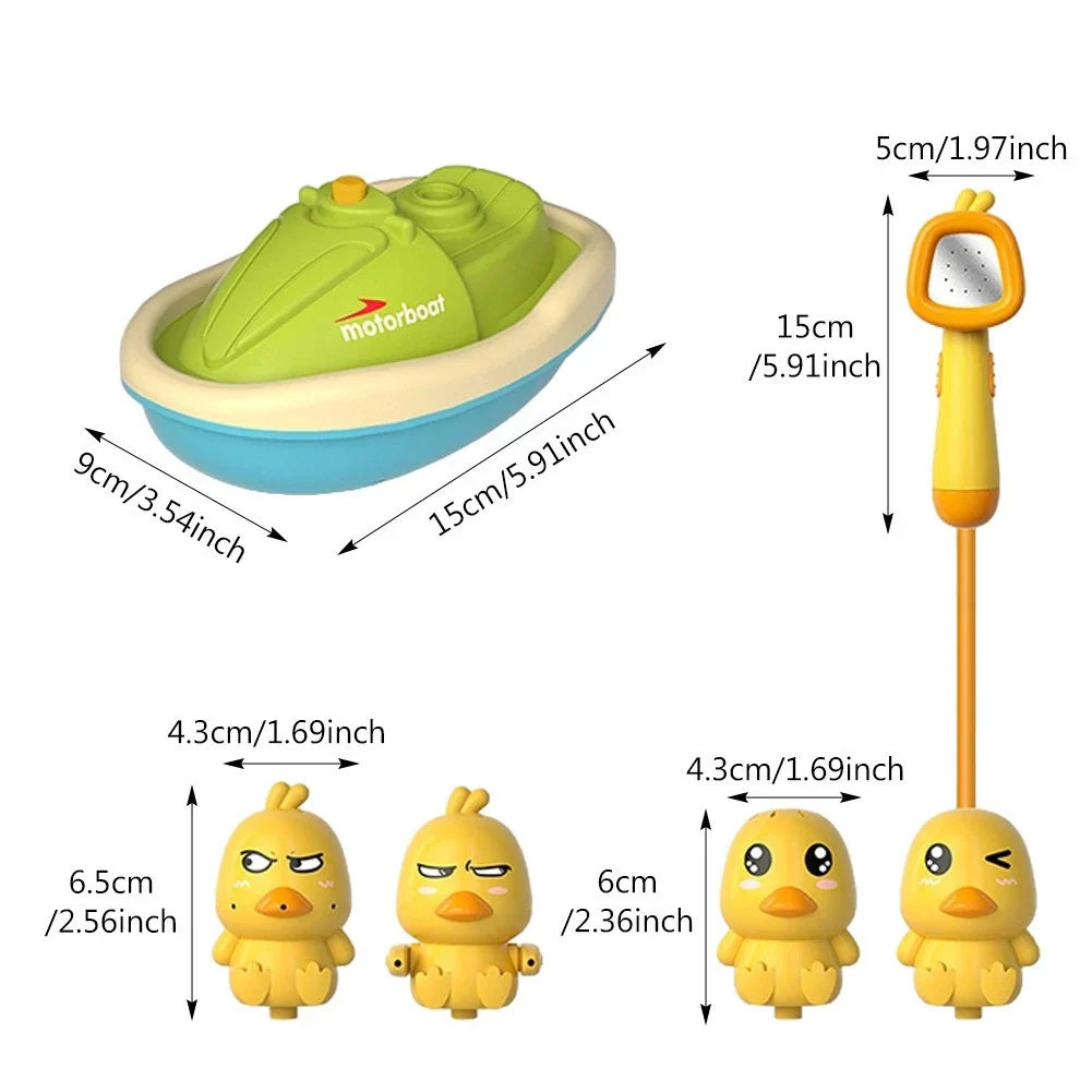 Avelena | Baby Bath Toy Floating Duck Shower