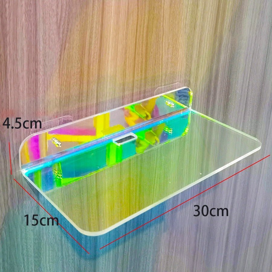 Avelena | Unsichtbare farbige wandmontierte schwebende Regale