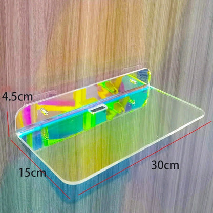 Avelena | Unsichtbare farbige wandmontierte schwebende Regale