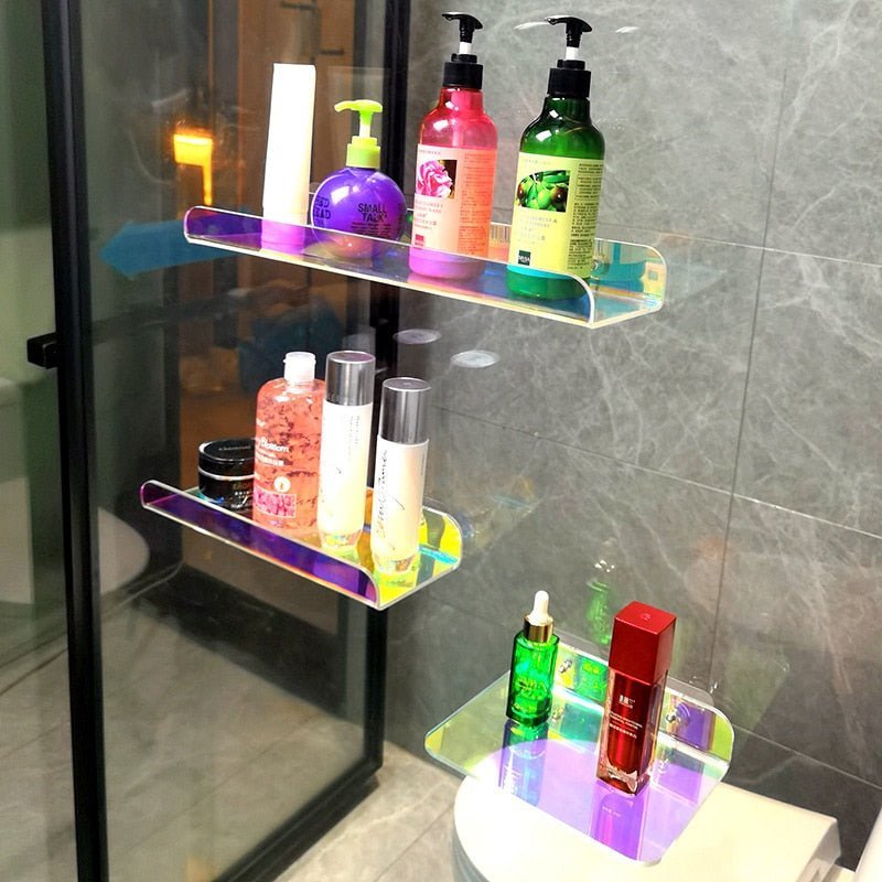 Avelena | Unsichtbare farbige wandmontierte schwebende Regale