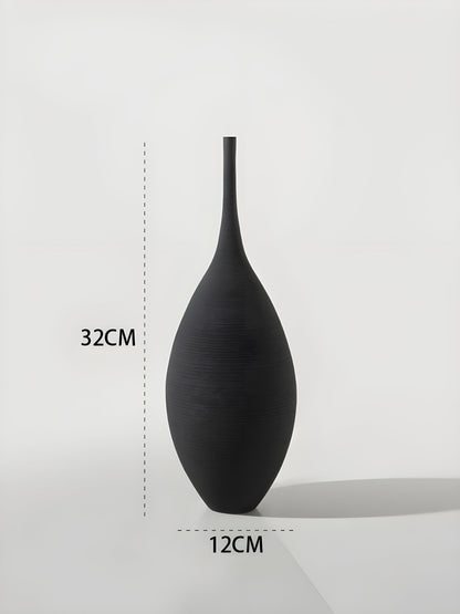 Avelena | Minimalistische Handgefertigte Keramische Zen-Vase
