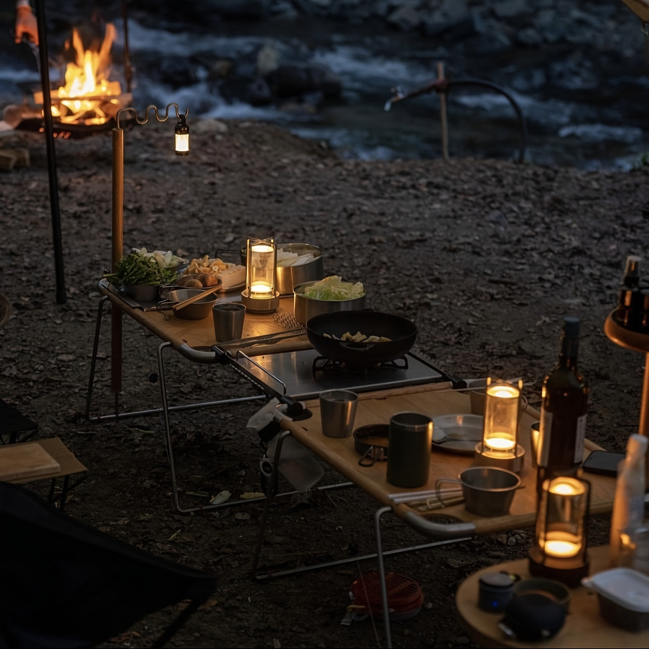 Avelena | Japanischer Stil LED Touch Tischlampe - ZenLight