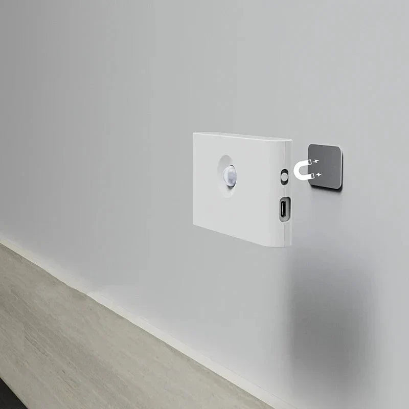 Avelena | Drahtlose LED Nachtlichter mit Bewegungssensor | USB wiederaufladbar | Sanft warmes Licht