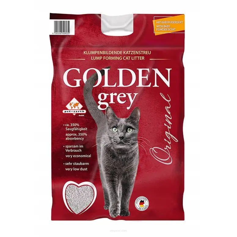 Avelena | Katzenstreu Golden Grey Bentonit 2X 14Kg