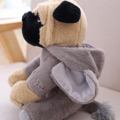 Avelena | Familie von Mops Plüschspielzeugen