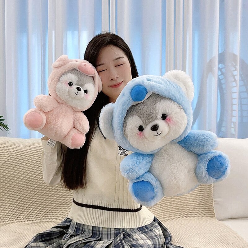 Avelena | Flauschiger Husky Plüschie Squad