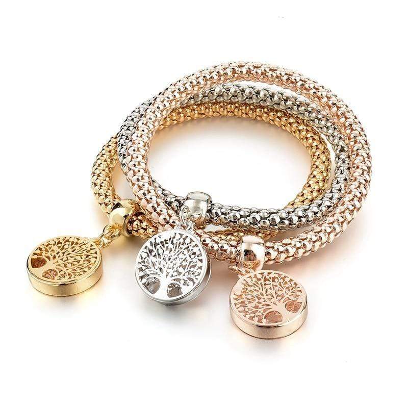 Avelena | Lebensbaum Armbandset - 3-Teilig Liora