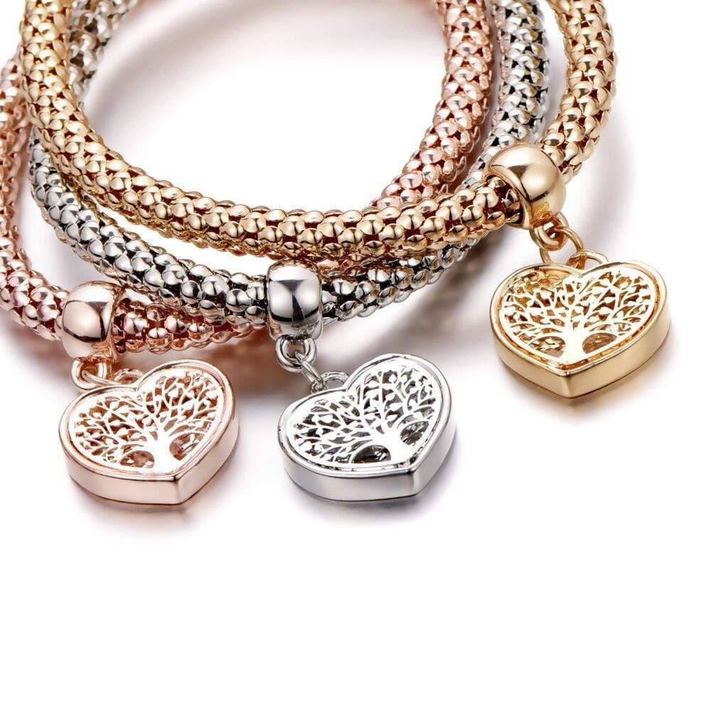 Avelena | Lebensbaum Armbandset - 3-Teilig Liora