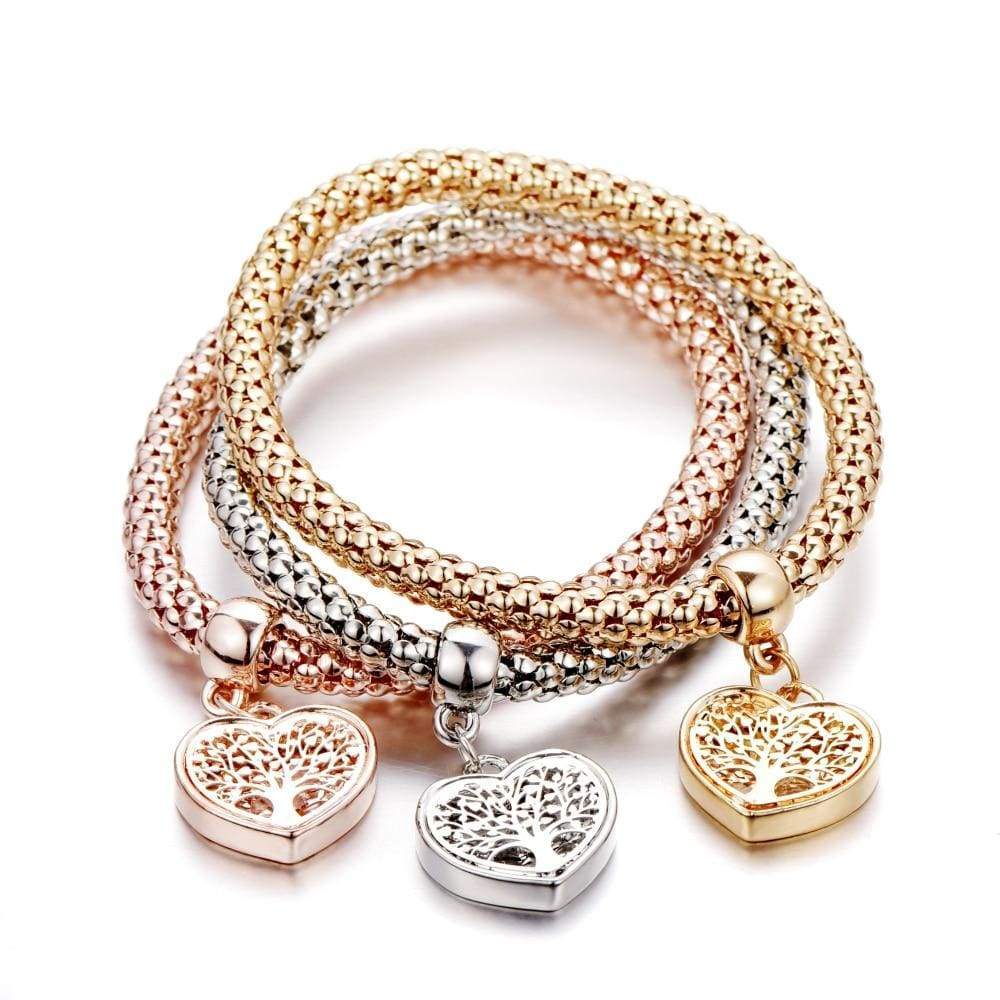 Avelena | Lebensbaum Armbandset - 3-Teilig Liora