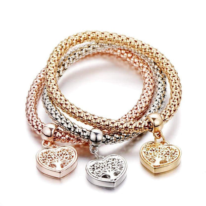 Avelena | Lebensbaum Armbandset - 3-Teilig Liora