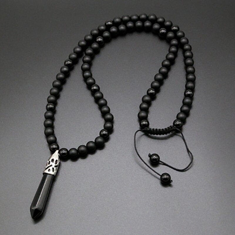 Avelena | Onyx Mala Halskette Ein Hauch Von Eleganz