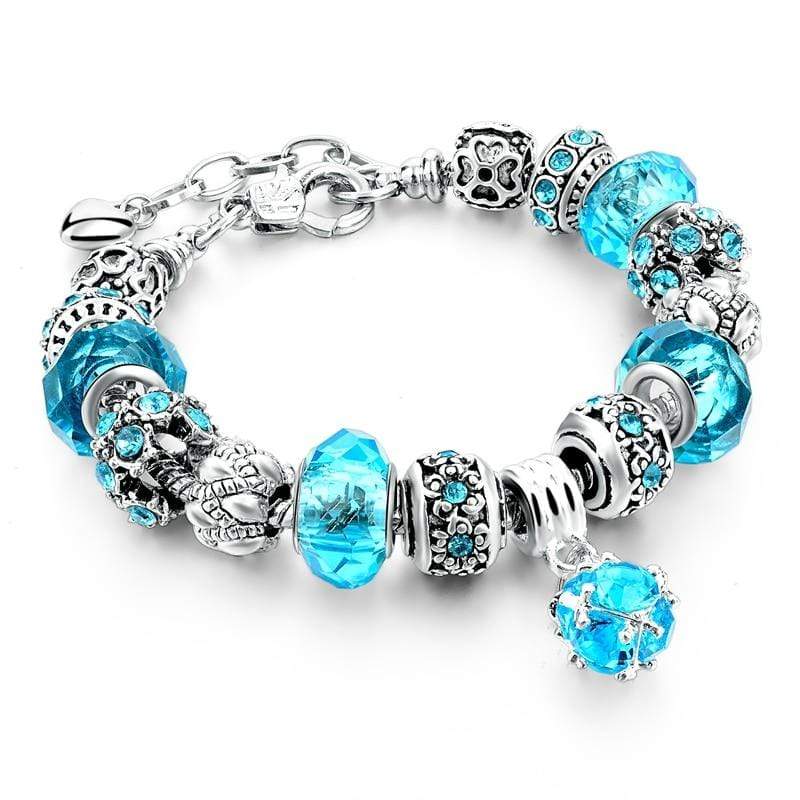Avelena | Charm Bracelet – Elegante Silber Schmuck