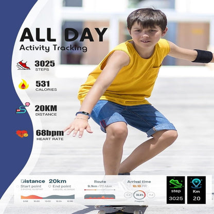 Avelena | KidFit Pro Slim Fitness Tracker für Kinder