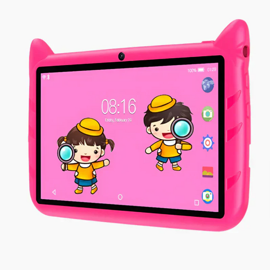 Avelena | 7-Zoll Kinder Tablet – Android 13, 5G WLAN, 4GB RAM, 64GB Speicher – Kinderfreundliches Lern- und Unterhaltungsgerät