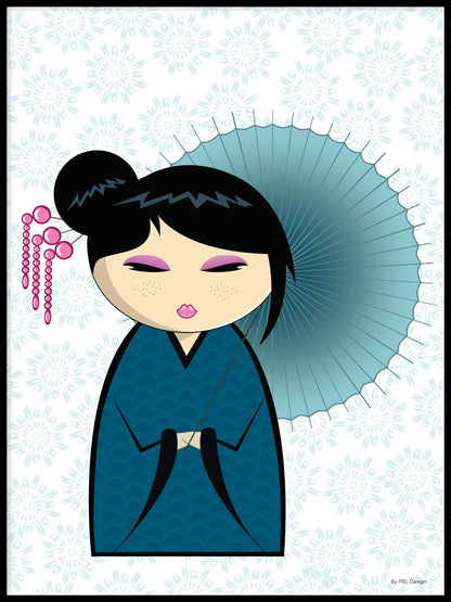 Avelena | Kokeshi Puppen #21