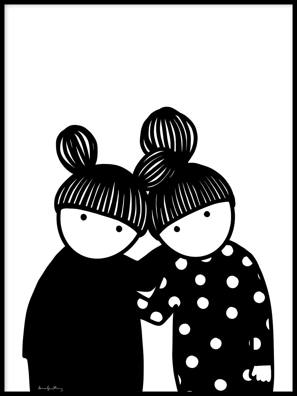 Avelena | Freundschaft Schwarz