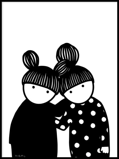 Avelena | Freundschaft Schwarz