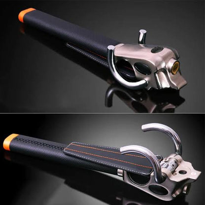 Avelena | Verstellbare Lenkradschloss mit dreifacher Verriegelung – Starker Diebstahlschutz