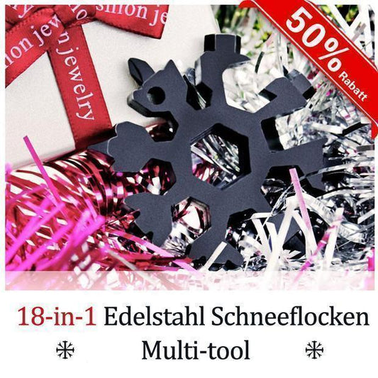 Avelena | 18-in-1 Edelstahl Schneeflocken Multi-tool