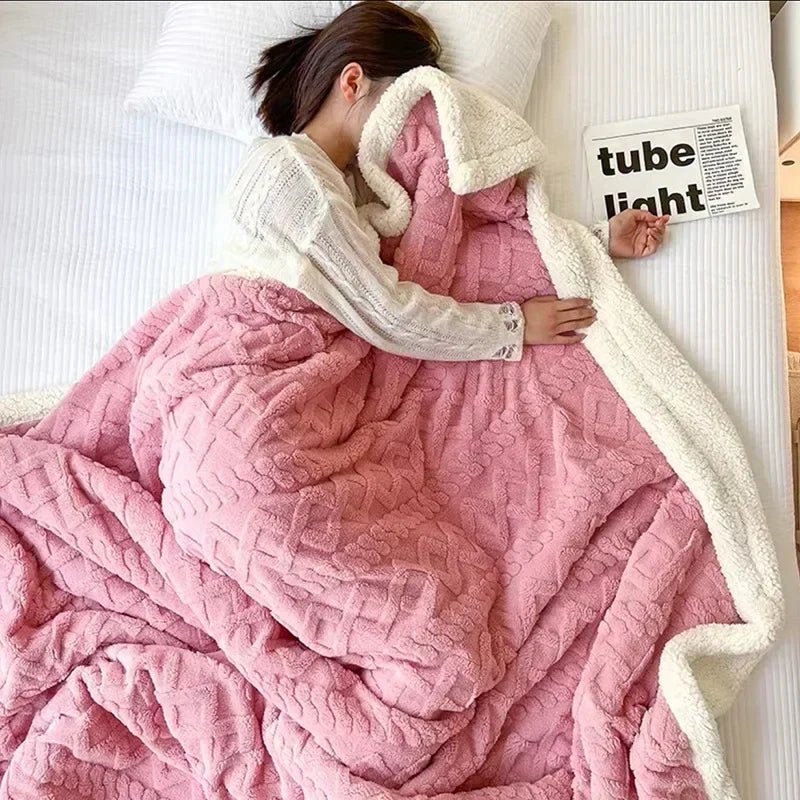 Avelena | SHEARCOZY – Ultra-warme Lambswool-Decke für Winterkomfort