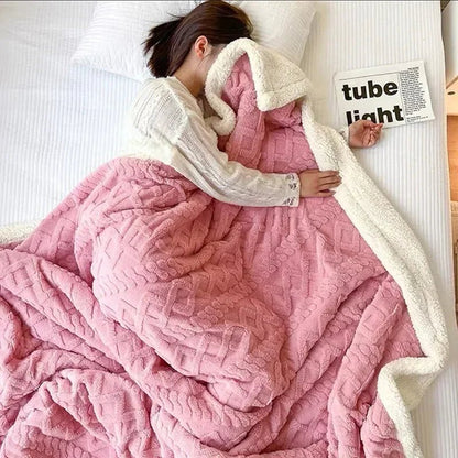 Avelena | SHEARCOZY – Ultra-warme Lambswool-Decke für Winterkomfort