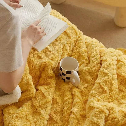 Avelena | SHEARCOZY – Ultra-warme Lambswool-Decke für Winterkomfort
