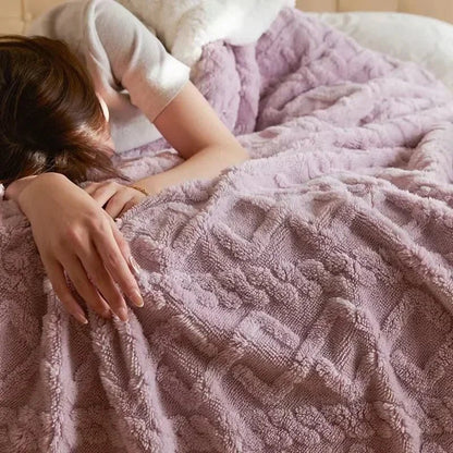 Avelena | SHEARCOZY – Ultra-warme Lambswool-Decke für Winterkomfort